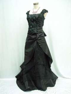 22 24 Black Masquerade Titanic Ball Vampire Dress TALL  