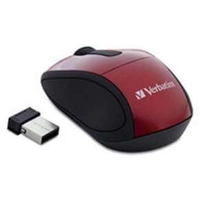  Wireless Mini Travel Mouse Red