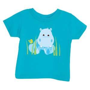  Hippo Blue T Shirt (4T) Party Supplies (Child 4T) Toys 