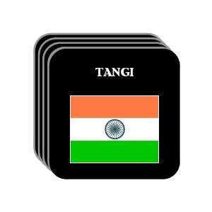  India   TANGI Set of 4 Mini Mousepad Coasters 