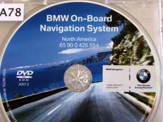 2003 2004 2005 BMW 330 330i 330xi Navigation DVD # 554  