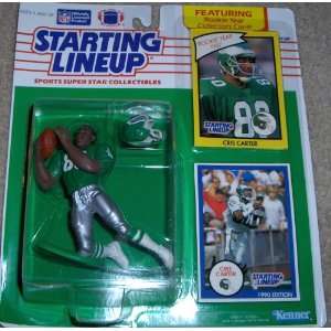  Cris Carter 1990 NFL Starting Lineup Toys & Games