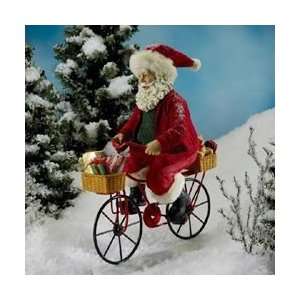  Kurt Adler Fabriche Santa Claus Bicycle Tour de Santa 