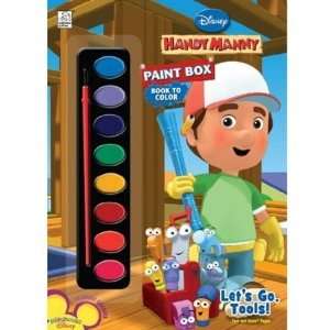  Handy Manny Paint Box Book to Color Toys & Games