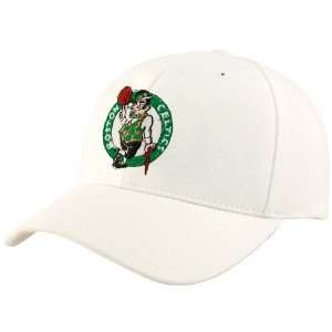  adidas Boston Celtics White Twill Adjustable Hat Sports 