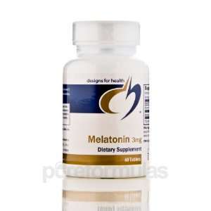  Designs for Health Melatonin 3mg+B 6 60 Tablets Health 