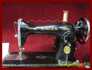 Industrial Strength Singer 15 89 Sewing Machine Heavy Duty great for 