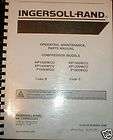 Ingersoll Rand Compressor Maintenance & Parts Manual