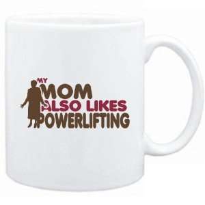  New  My Mom Also Likes Powerlifting  Mug Sports