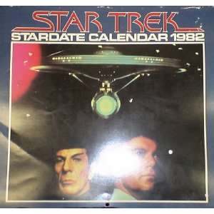  1982 STAR TREK 1982 TMP CALENDAR WILLIAM SHATNER LEONARD 