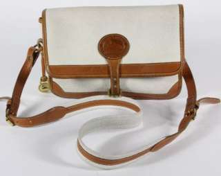   & Bourke All Weather Leather White Leather Cross Body Shoulder Bag