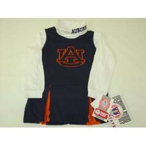  Auburn Tigers NCAA Blue Cheerleader Dress size 6X Sports 