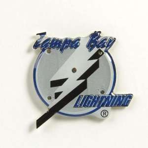  Tampa Bay Lightning 1.5 Flashing NHL Hockey Team Pin   NHL Hockey 