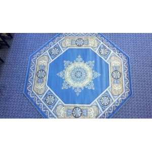  Traditional Octagon Area Rug 7 Ft 3 in X 7 Ft 3 in 