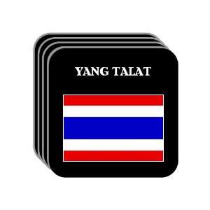  Thailand   YANG TALAT Set of 4 Mini Mousepad Coasters 