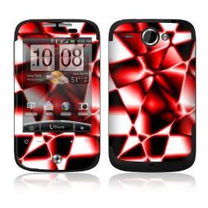  HTC WildFire Decal Skin   Abstract Red Reflection 