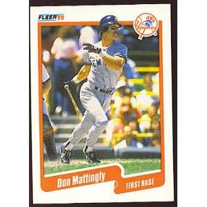  1990 Fleer #447 Don Mattingly [Misc.]