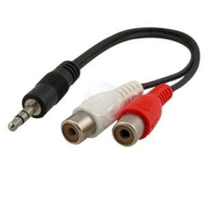   to 2 RCA M/F Cable for Apple iPhone 4 16GB / 32GB, 6 Inch Electronics