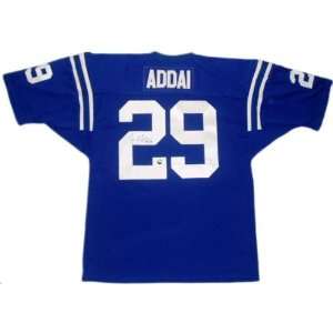  Joseph Addai Indianapolis Colts Autographed Custom Jersey 