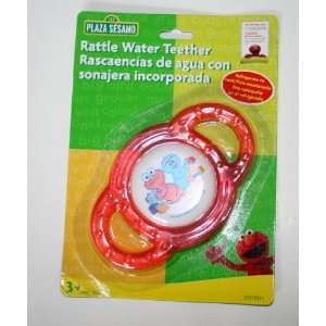  Sesame Street Rattle Water Teether   Red Toys & Games
