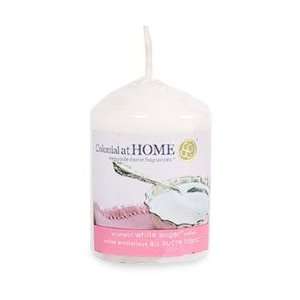 Colonial At Home White Sugar Votive Candle 