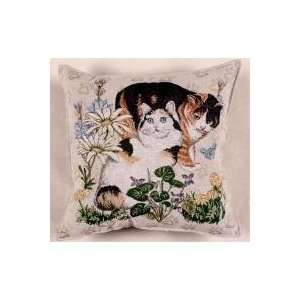   Meow Mix Cats Decorative Accent Throw Pillow 17 x 17 Home
