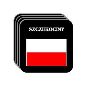  Poland   SZCZEKOCINY Set of 4 Mini Mousepad Coasters 