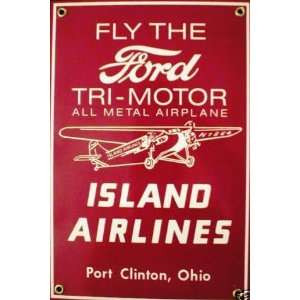 Island Airlines (Port Clinton, OH) Ford Aviation Sign