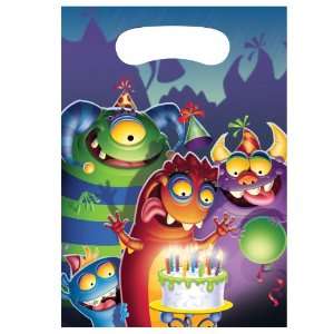   Party By Creative Converting Monster Mania Treat Bags 