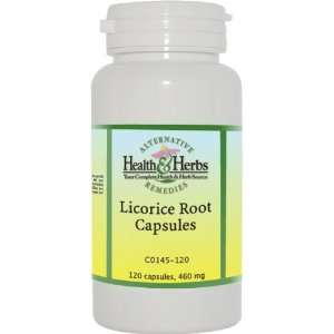  Alternative Health & Herbs Remedies Licorice Root Capsules 