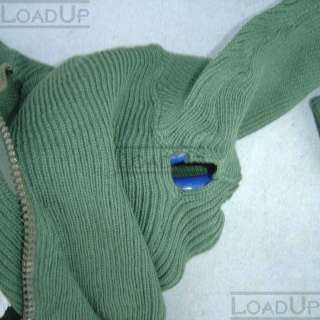 SWEDISH Military WOOL Sweater w/Palm Cuff OD NEW Large  