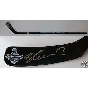  Petr Sykora Signed Penguins 2009 Stanley Cup Stick Coa 