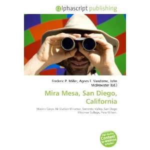  Mira Mesa, San Diego, California (9786132879387) Books