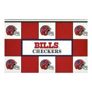  Big League Promotions Buffalo Bills Checkers Toys & Games