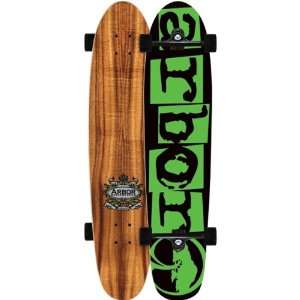  Arbor Bug Koa Complete Skateboard   36 L x 8.5 W x 20 