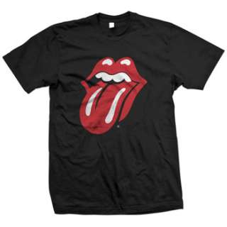 THE ROLLING STONES CLASSIC TONGUE ADULT TEE SHIRT  