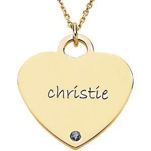  Sweetheart Pendant by Posh Mommy/14kt yellow gold Jewelry