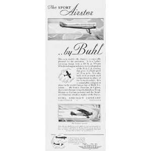  Buhl Ad from July 1930