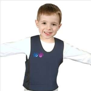 Fun and Function WR18 Weighted Compression Vest in Blue Size Medium 