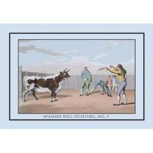  Exclusive By Buyenlarge Spanish Bull Fighting No. 7 