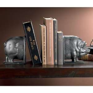  Iron Pig Bookends
