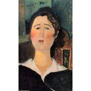     Amedeo Modigliani   32 x 54 inches   Minoutcha