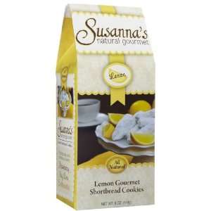 Susannas Shortbread Cookies, Lemon, Boxes, 2 pk  Grocery 