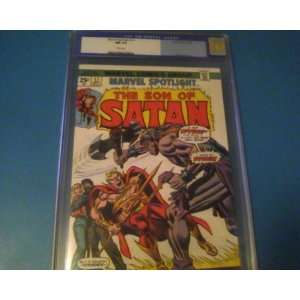  #17 Cgc 9.4 Marvel Comics Son of Satan Story Jim Mooney Books