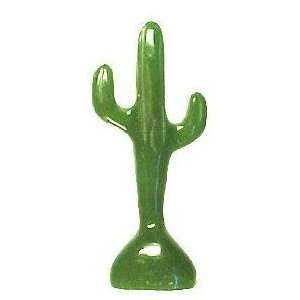    Jade Saguaro Cactus Figurine (HNW 035) Patio, Lawn & Garden