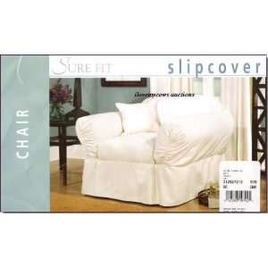  Sure Fit Chair Slipcover Solid White