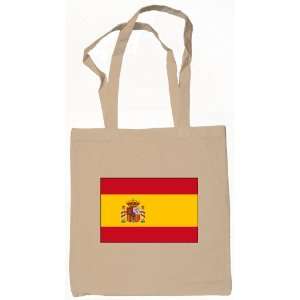  Spain Spanish Flag Tote Bag Natural 