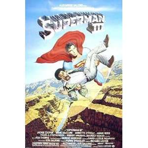  Superman III Movie Poster Single Sided Original 27x40 