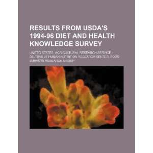  Results from USDAs 1994 96 Diet and Health Knowledge 