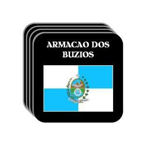 Rio de Janeiro   ARMACAO DOS BUZIOS Set of 4 Mini Mousepad Coasters